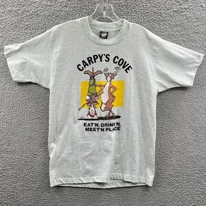 Screen Stars Best Mens Novelty Graphic Tee L Vintage 1989 Single Stitch Made USA